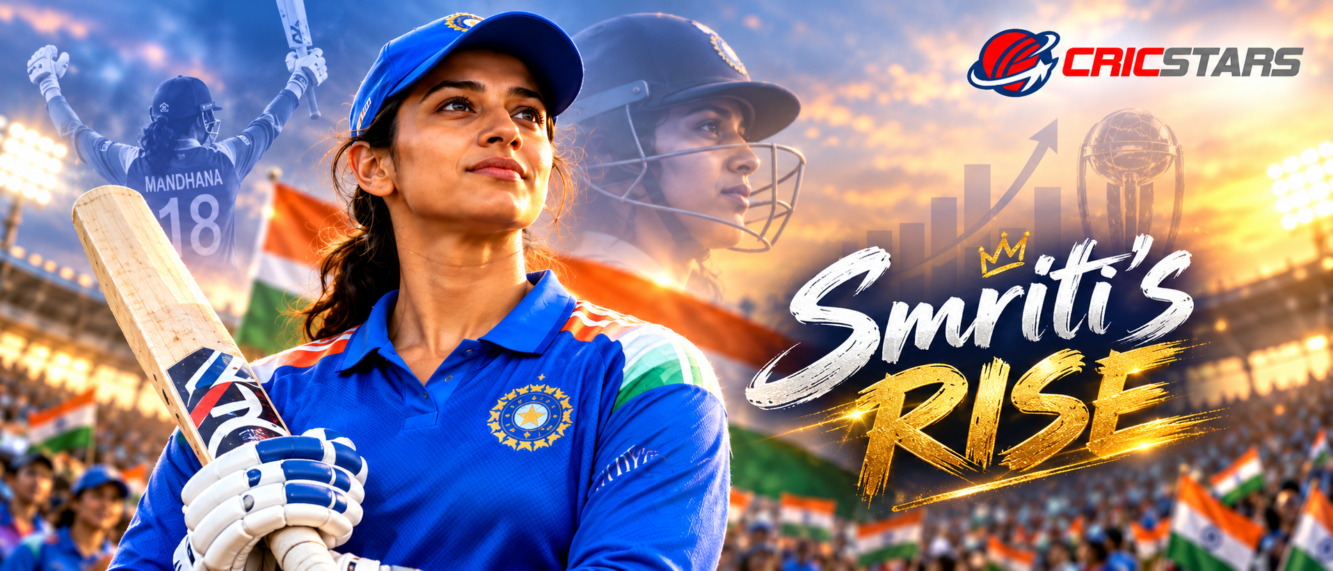 Smriti Mandhana rise through international cricket
